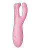 Satisfyer Threesome 4 Stimulator with App Control - Pink