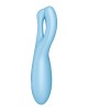 Satisfyer Threesome 4 Stimulator with App Control - Blue