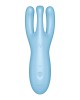 Satisfyer Threesome 4 Stimulator with App Control - Blue