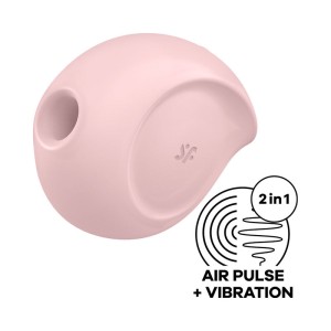 Satisfyer Sugar Rush Air Pulse Stimulator + Vibration - Pink