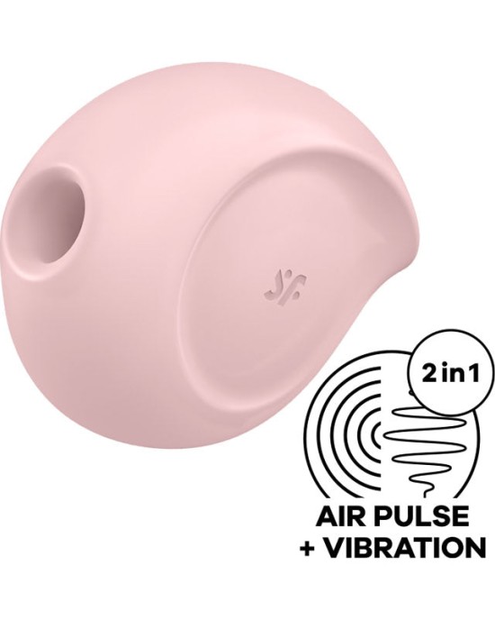 Satisfyer Sugar Rush Air Pulse Stimulator + Vibration - Pink