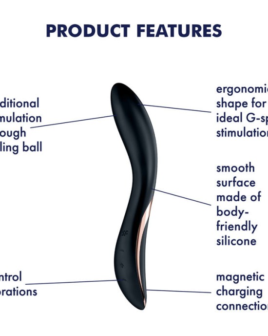 Satisfyer Rrrolling Explosion G-Spot Vibrator - Black