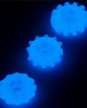 Lumino Play Glow in the Dark Blue Cock Rings - Set of 3