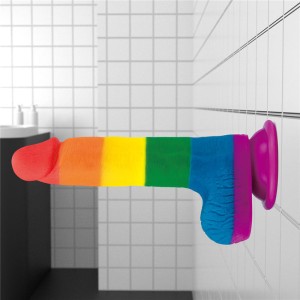 Prider 7.5 Inch Rainbow Dildo