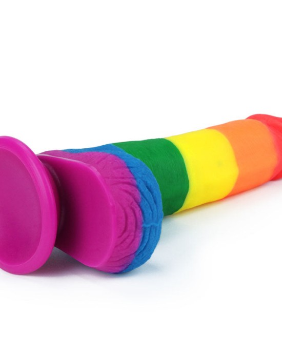 Prider 7.5 Inch Rainbow Dildo