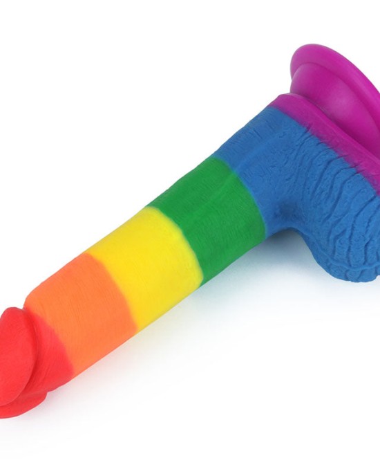 Prider 7.5 Inch Rainbow Dildo