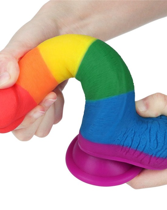 Prider 7.5 Inch Rainbow Dildo