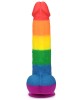 Prider 9 Inch Rainbow Dildo