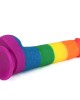 Prider 9 Inch Rainbow Dildo