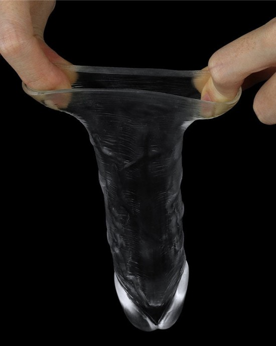 Flawless Clear 1 Inch Penis Extender Sleeve