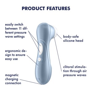 Satisfyer Pro 2 Clitoral Stimulator - Blue