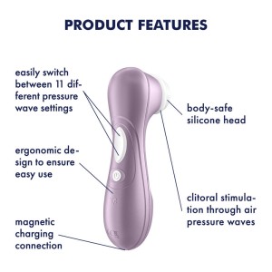 Satisfyer Pro 2 Clitoral Stimulator - Purple