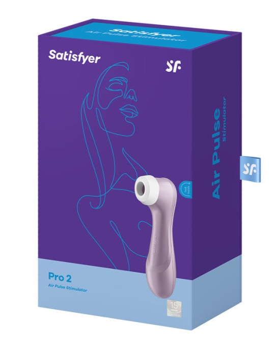 Satisfyer Pro 2 Clitoral Stimulator - Purple