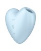 Satisfyer Cutie Heart - Blue - Air Pulsation Stimulator with Vibration