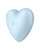 Satisfyer Cutie Heart - Blue - Air Pulsation Stimulator with Vibration