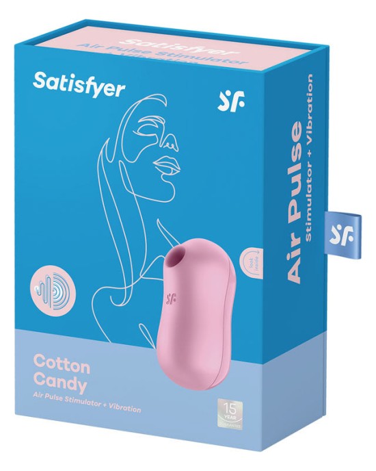 Satisfyer Cotton Candy - Air Pulsation Stimulator - Lilac