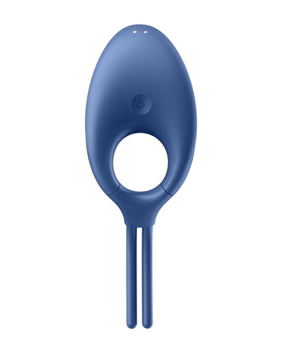 Satisfyer Swordsman - Blue - Vibrating Adjustable Lasso Cock Ring