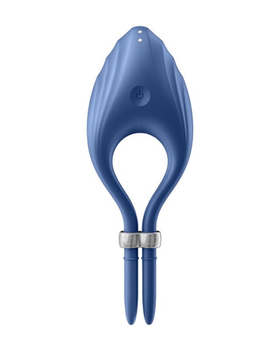 Satisfyer Duelist - Blue - Vibrating Adjustable Lasso Cock Ring