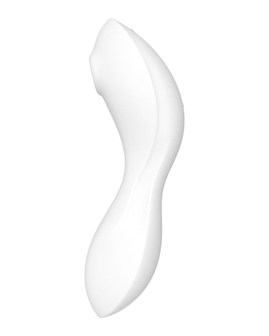 Satisfyer Curvy Trinity 5 - White - Air Pulse Stimulator with App Control