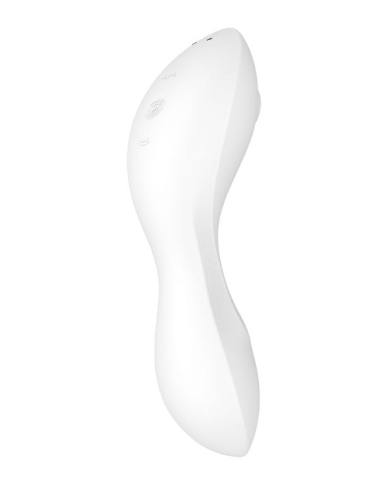 Satisfyer Curvy Trinity 5 - White - Air Pulse Stimulator with App Control