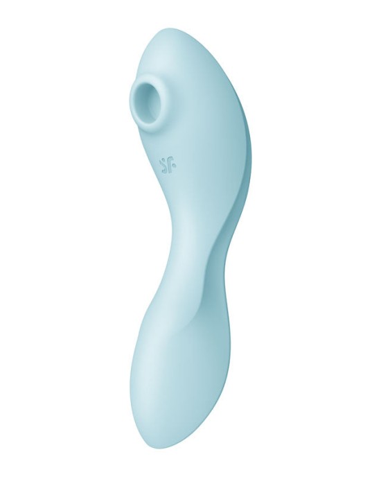 Satisfyer Curvy Trinity 5 - Blue - Air Pulse Stimulator with App Control