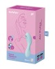 Satisfyer Curvy Trinity 5 - Blue - Air Pulse Stimulator with App Control