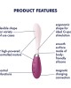 Satisfyer G-Spot Flex 3 Vibrator - Red