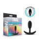 Anal Adventures Platinum Vibra Slim Plug - Small