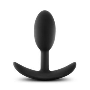 Anal Adventures Platinum Vibra Slim Plug - Small