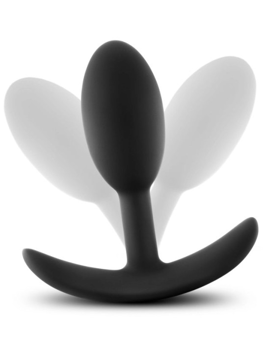 Anal Adventures Platinum Vibra Slim Plug - Small