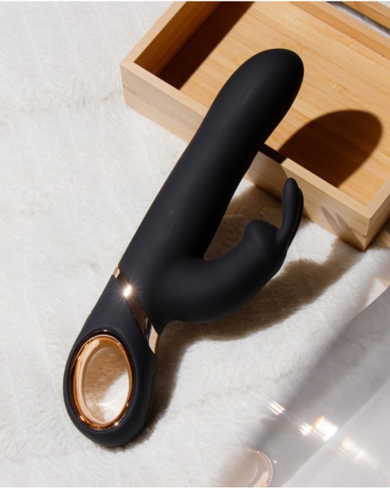 Lush Victoria Rabbit Vibrator - Black