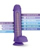 Au Naturel Bold Big John 11 Inch Dong - Purple