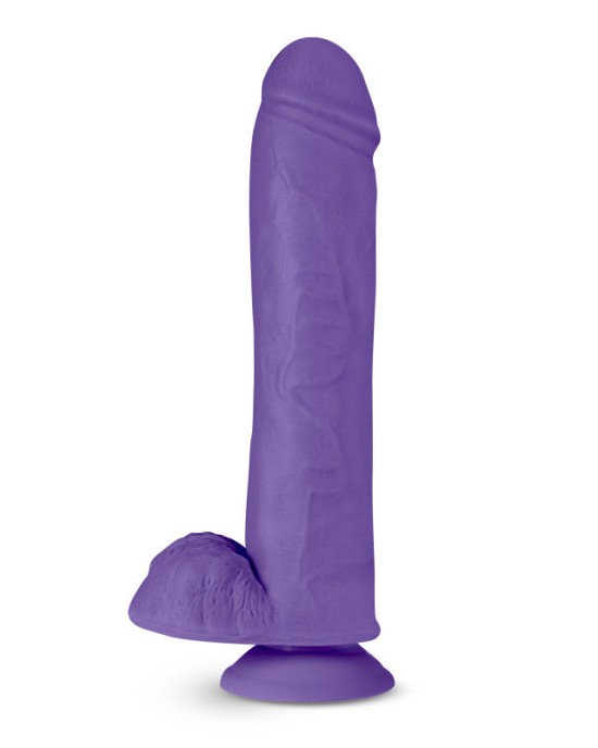 Au Naturel Bold Big John 11 Inch Dong - Purple