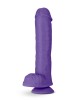 Au Naturel Bold Big John 11 Inch Dong - Purple