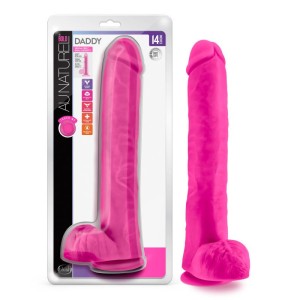 Au Naturel Bold Daddy 14 Inch Dong - Pink