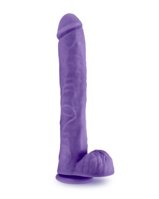 Au Naturel Bold Daddy 14 Inch Dong - Purple