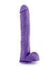 Au Naturel Bold Daddy 14 Inch Dong - Purple