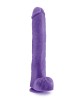 Au Naturel Bold Daddy 14 Inch Dong - Purple