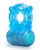 Stay Hard Vibrating 5 Function Cock Ring - Blue