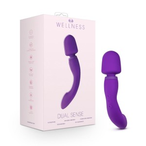 Wellness Dual Sense Massage Wand - Purple