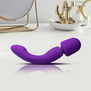 Wellness Dual Sense Massage Wand - Purple