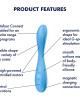 Satisfyer G-Spot Flex 4 Multi Vibrator with App Control - Blue