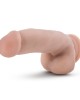 Dr. Skin Silicone Dr. Samuel 7 Inch Poseable Dildo - Flesh