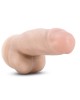 Dr. Skin Plus 7 Inch Girthy Poseable Dildo - Flesh