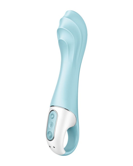 Satisfyer Air Pump Vibrator 5 with App Control - Blue