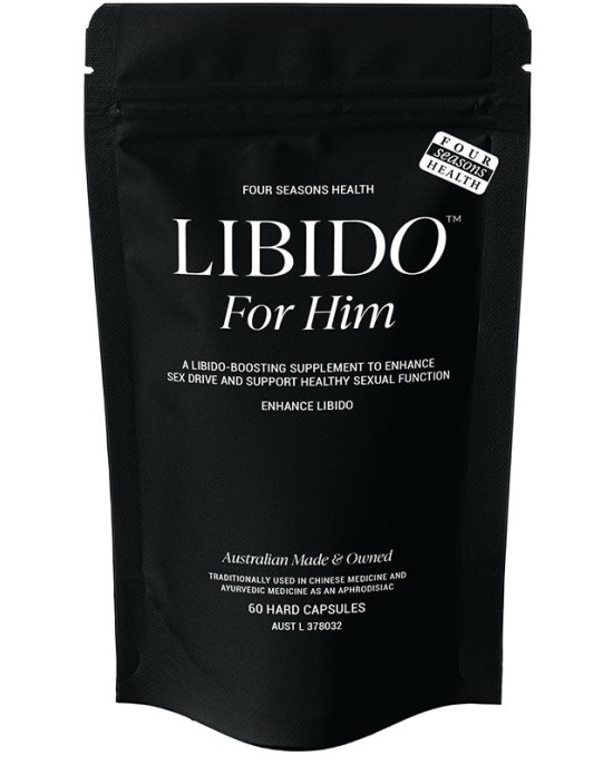 Four Seasons Libido For Him - Libido Enhancing Supplement for Men 60 Capsules