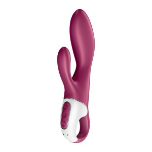 Satisfyer Heated Affair Heated Rabbit Vibrator with App Control - Red