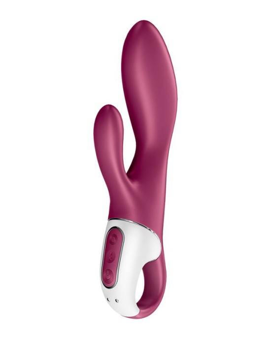 Satisfyer Heated Affair Heated Rabbit Vibrator with App Control - Red