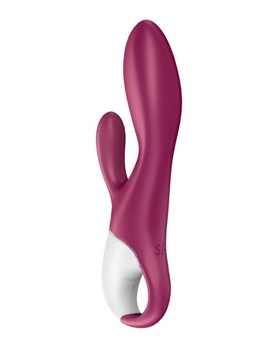 Satisfyer Heated Affair Heated Rabbit Vibrator with App Control - Red