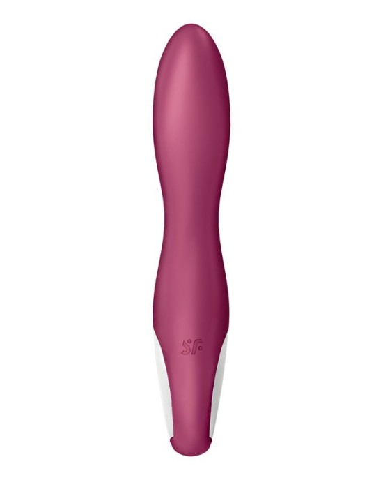 Satisfyer Heated Affair Heated Rabbit Vibrator with App Control - Red